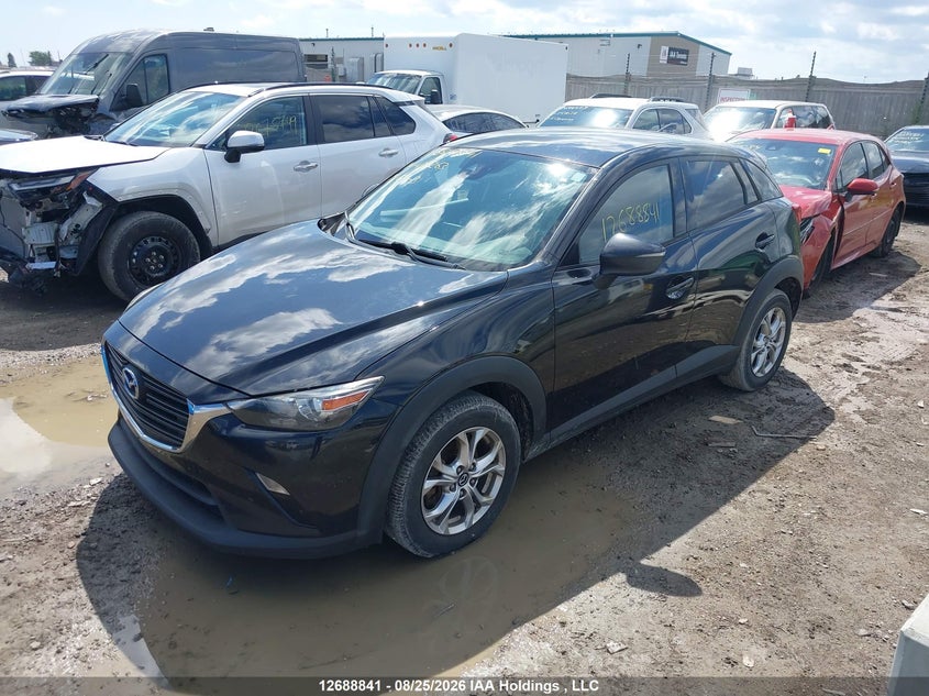 Vin: jm1dkfc7xk1418263, lot: 3093509, mazda cx-3 touring 20192