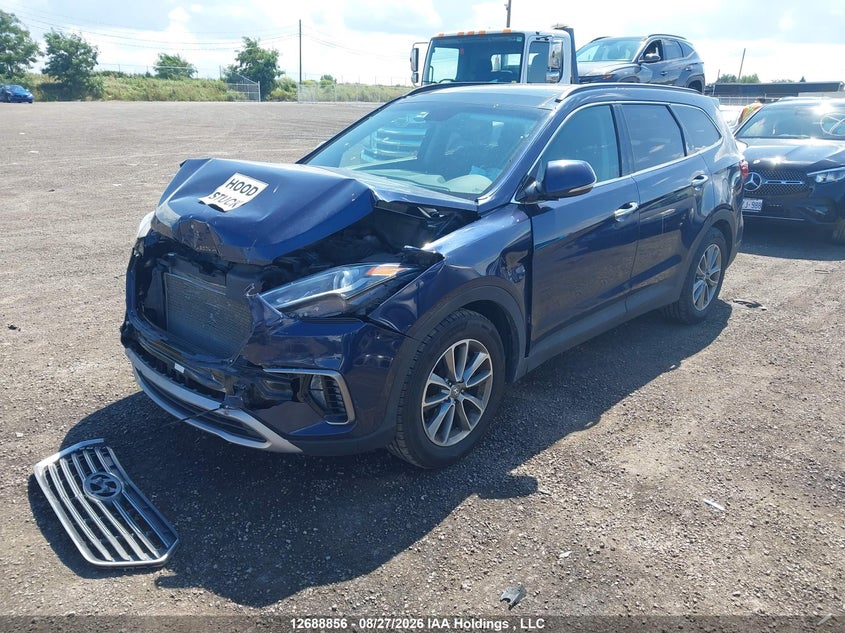 2017 Hyundai Santa Fe Xl, Front, IAAI, VIN KM8SNDHF7HU247879 — photo 2