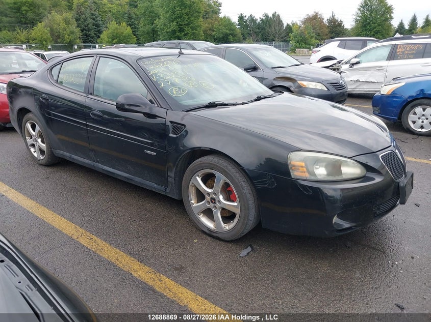 2005 Pontiac Grand Prix Gxp, Left Side, IAAI, VIN 2G2WC52C151322331