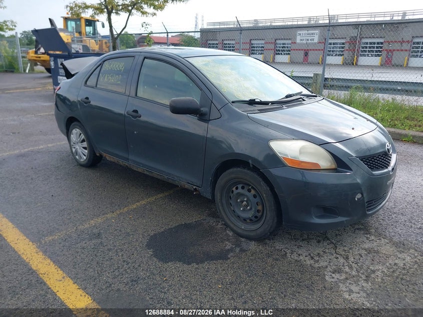 2009 Toyota Yaris, Rear, IAAI, VIN JTDBT923191335125