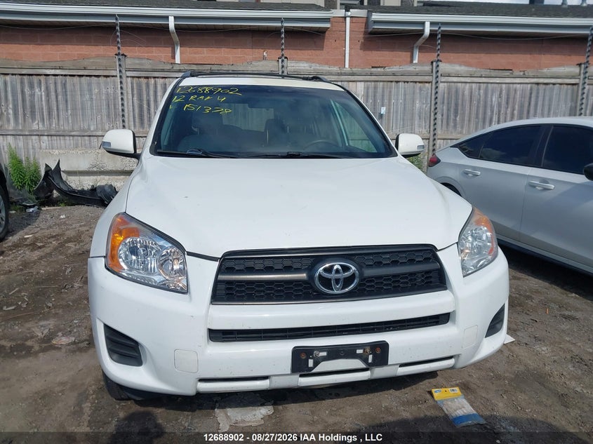 2012 TOYOTA RAV 4 SPORT UTILITY VEHICLE 2.5L I-4 DOHC, VVT, 179HP