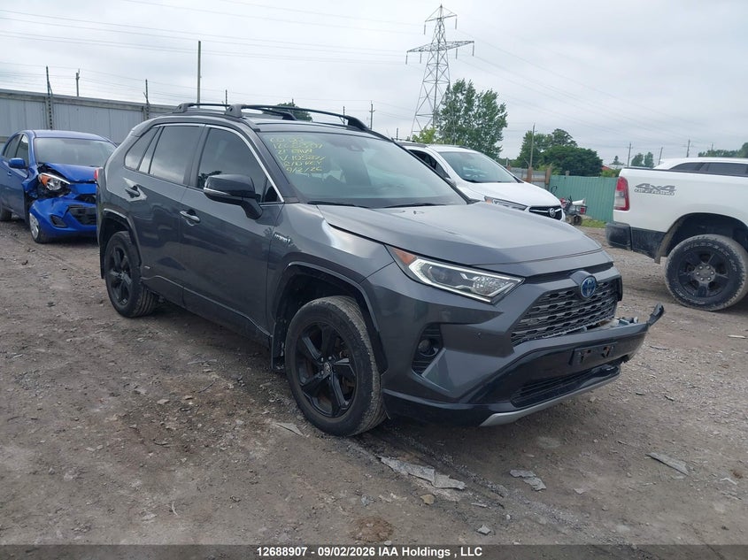 2021 Toyota Rav4 Hybrid Xle, Удар спереди, IAAI, VIN 2T3RWRFV0MW105877
