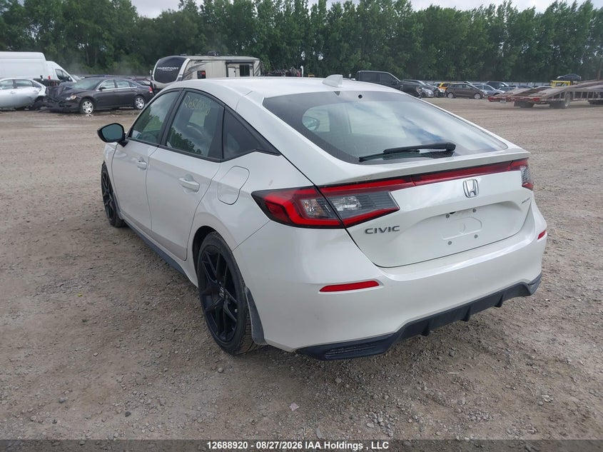 Vin: 19xfl2h80se400111, lot: 3093589, honda civic sport 20253