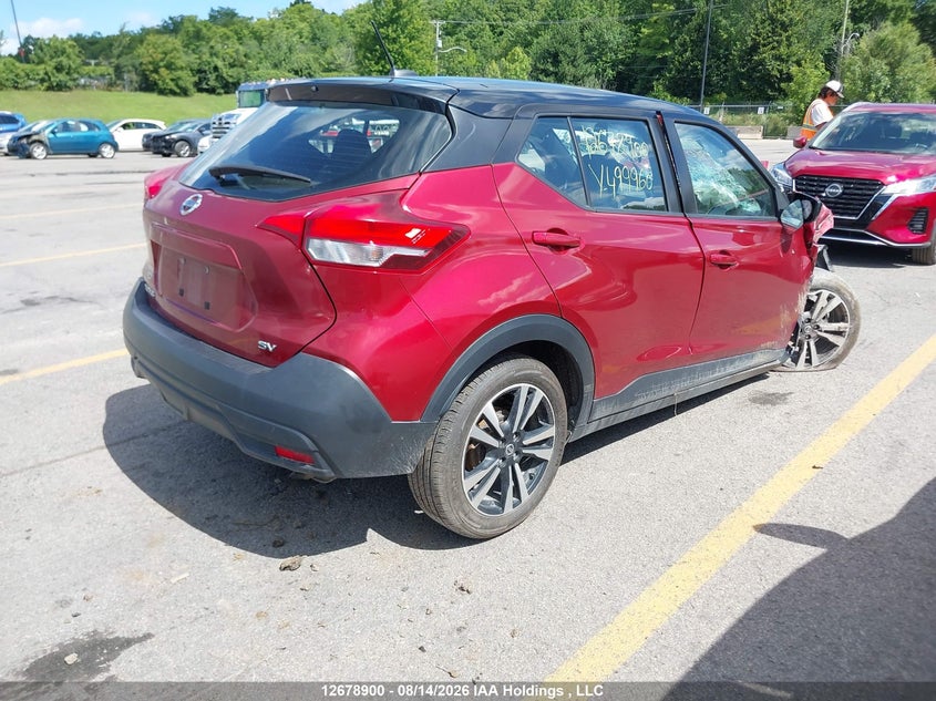 Vin: 3n1cp5cu9jl499960, lot: 3093641, nissan kicks s/sr/sv 20184