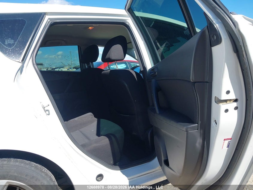 2011 MAZDA 3 HATCHBACK 2.0L I-4 DOHC, VVT, REGULAR , 148HP