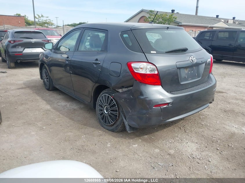Vin: 2t1ku4ee2dc057840, lot: 3093665, toyota corolla matrix 20133