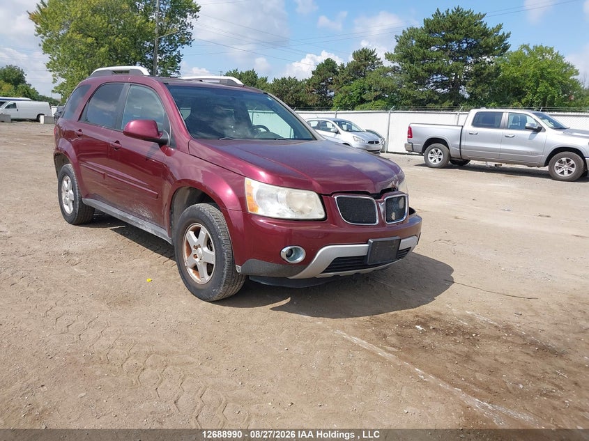 2007 Pontiac Torrent, Front, IAAI, VIN 2CKDL63F376229262