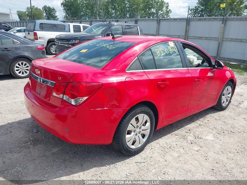 Vin: 1g1pe5sb7g7105544, lot: 3093687, chevrolet cruze limited 1lt 20164