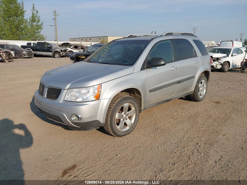 2006 Pontiac Torrent, Град, IAAI, VIN 2CKDL73F966206105 — фото 2