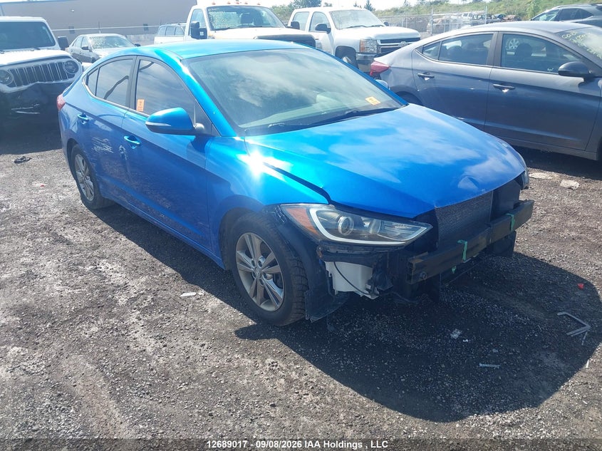 Vin: kmhd84lf6hu188458, lot: 3093697, hyundai elantra gl 2017 img_1