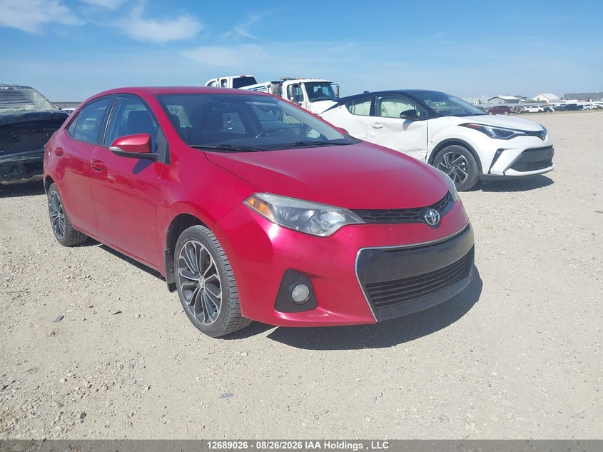 2015 Toyota Corolla L/Le/Le Pls/Prm/S/S Pls, Удар сзади, IAAI, VIN 2T1BURHE1FC288840
