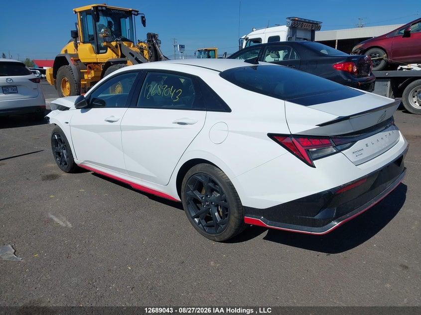Vin: kmhlr4df7tu129824, lot: 3093723, hyundai elantra n line ultimate 20263