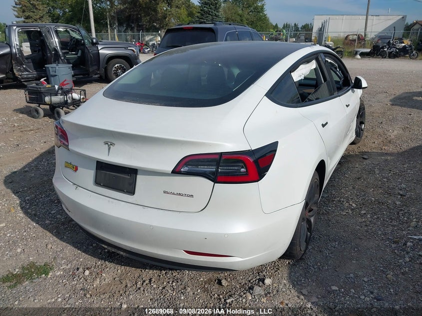Vin: 5yj3e1ecxmf097982, lot: 3093748, tesla model 3 performance 20214