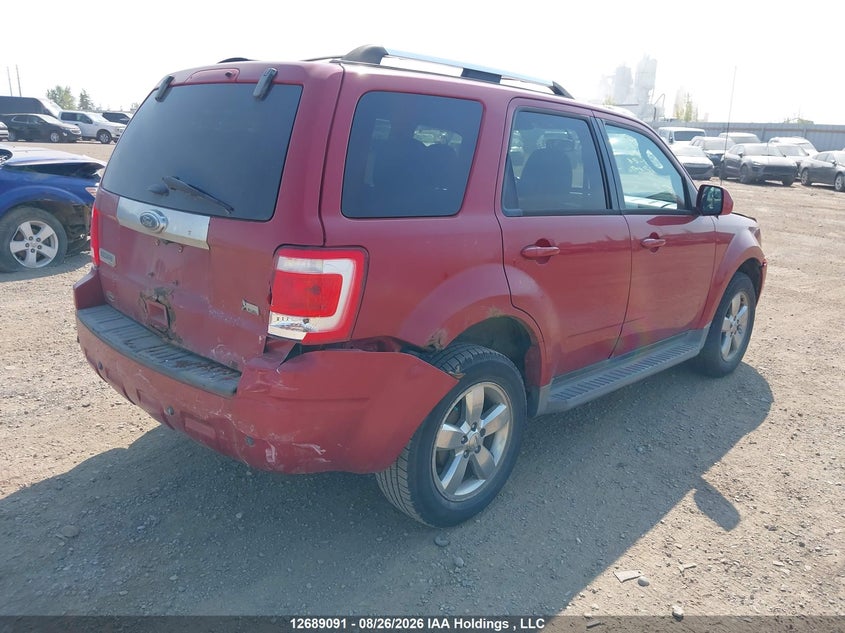 Vin: 1fmcu9eg9bkb07272, lot: 3093771, ford escape limited 20114