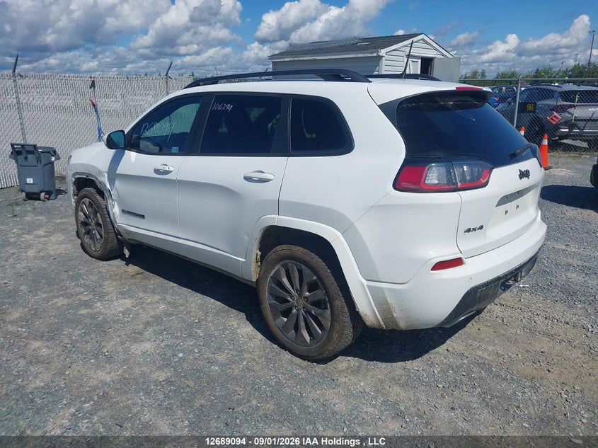 Vin: 1c4pjmdx2md213038, lot: 3093774, jeep cherokee limited 20213