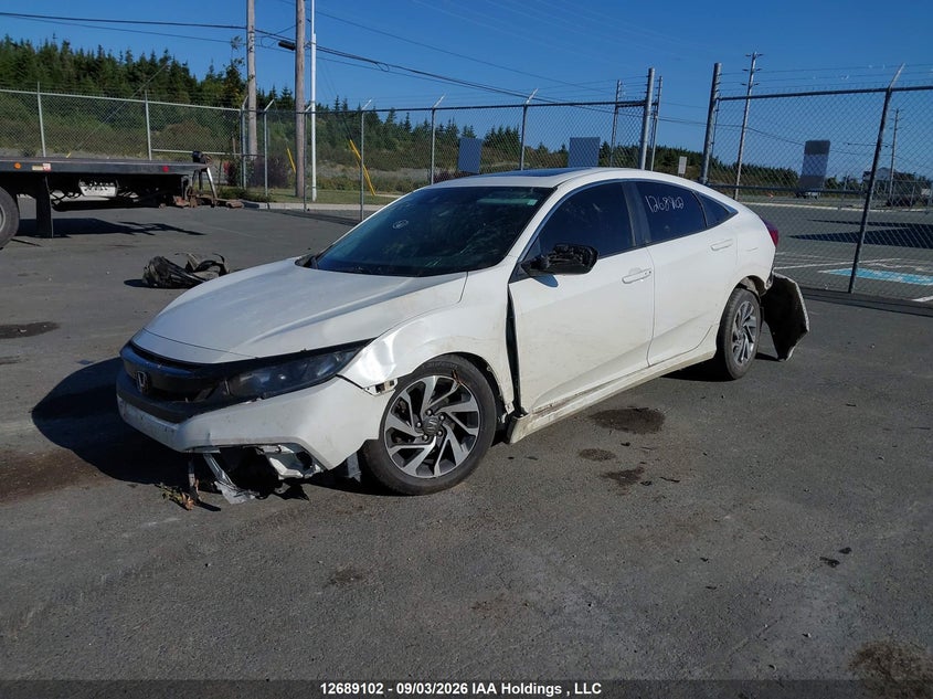 Vin: 2hgfc2f71lh006165, lot: 3093782, honda civic ex 4dr 20202