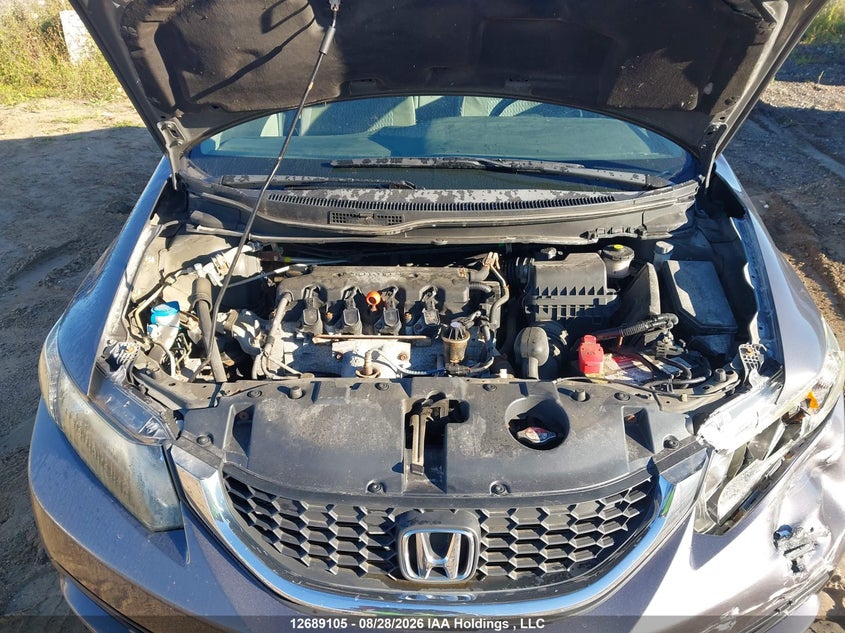 2015 HONDA CIVIC SEDAN 1.8L I-4 VVT, 143HP