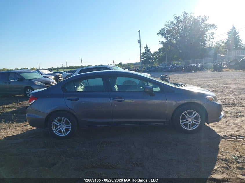 2015 HONDA CIVIC SEDAN 1.8L I-4 VVT, 143HP