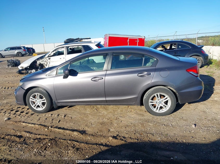 2015 HONDA CIVIC SEDAN 1.8L I-4 VVT, 143HP