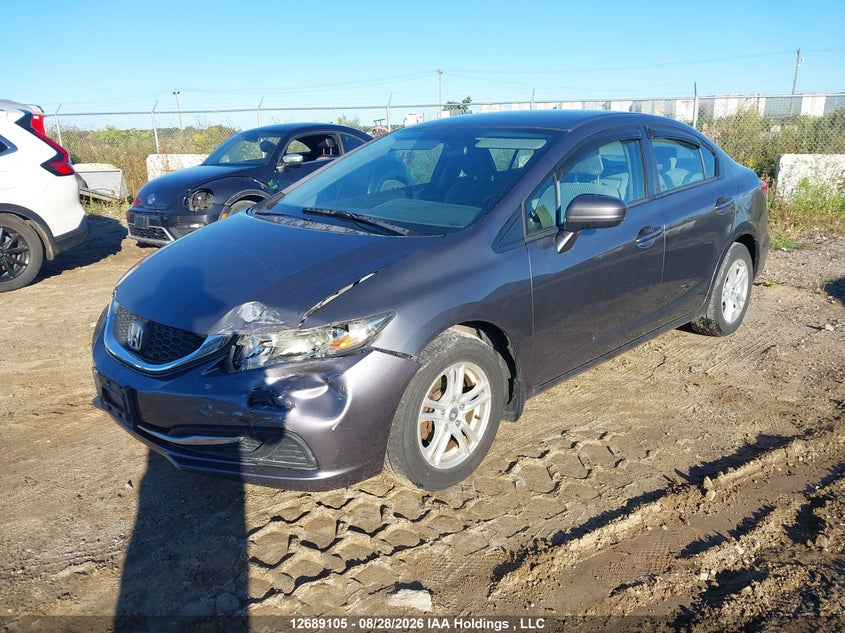 2015 HONDA CIVIC SEDAN 1.8L I-4 VVT, 143HP