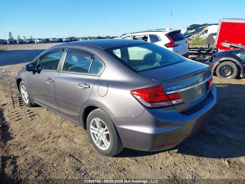 2015 HONDA CIVIC SEDAN 1.8L I-4 VVT, 143HP