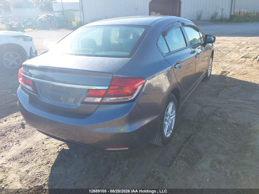 2015 HONDA CIVIC SEDAN 1.8L I-4 VVT, 143HP