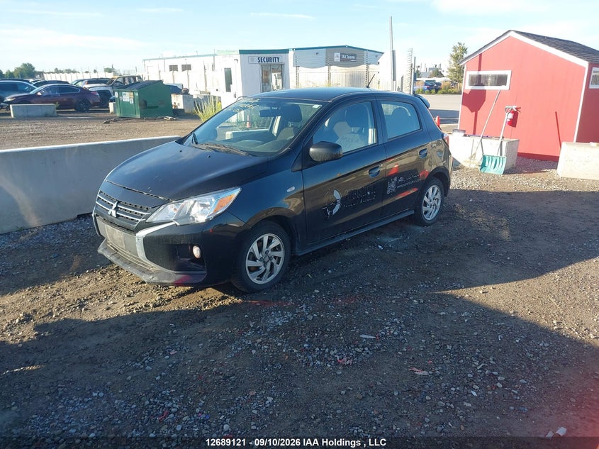 Vin: ml32auhj2nh004623, lot: 3093801, mitsubishi mirage 20222