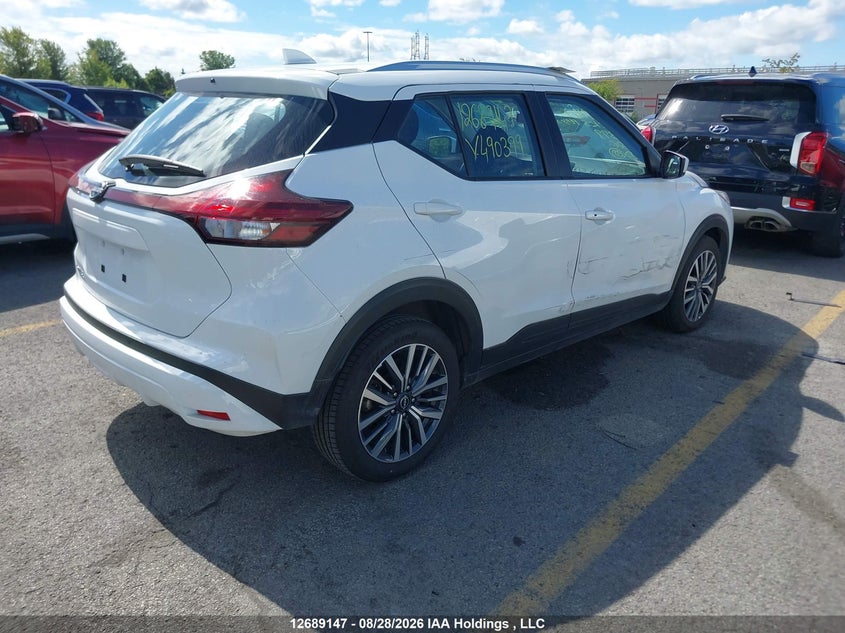 Vin: 3n1cp5cv8sl490399, lot: 3093832, nissan kicks play sv 20254