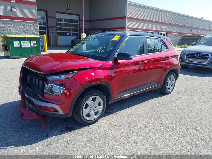 Vin: kmhrb8a32ru294057, lot: 3093839, hyundai venue se 20242