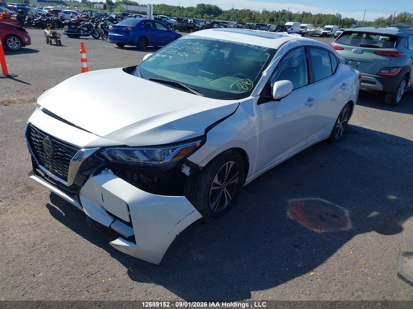 Vin: 3n1ab8cv2my283424, lot: 3093844, nissan sentra sv 20212