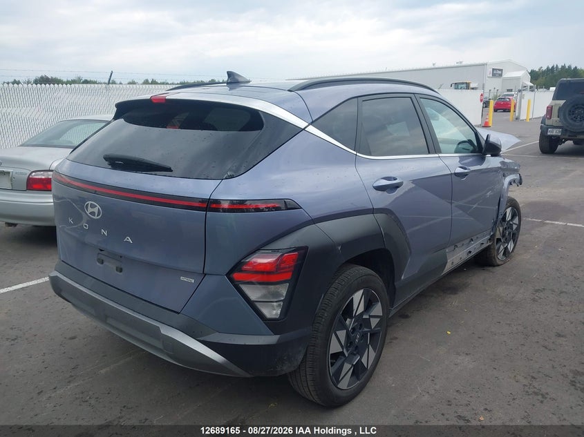 Vin: km8hccab0su318610, lot: 3093857, hyundai kona sel 20254
