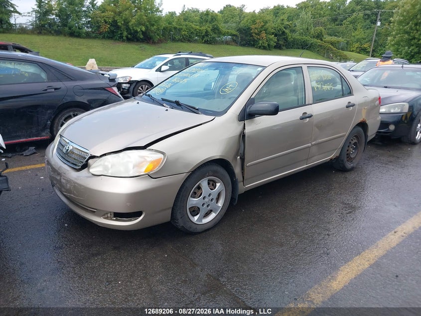 2007 Toyota Corolla, Left Side, IAAI, VIN 2T1BR32E87C764025 — photo 2