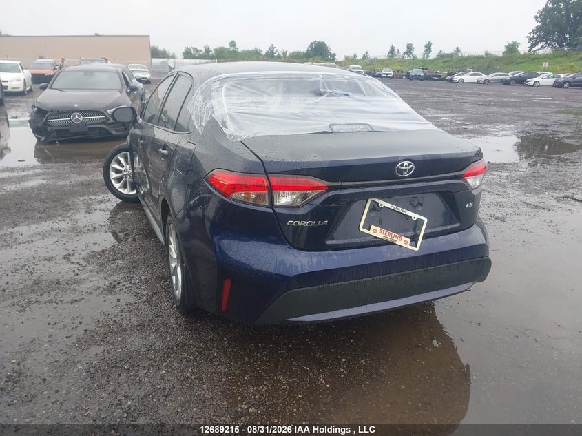 Vin: 5yfbpmbe4np301484, lot: 3093908, toyota corolla le 20223