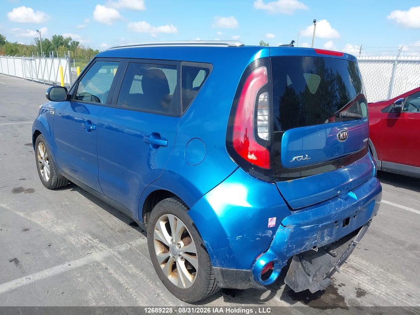 Vin: kndjp3a55f7217037, lot: 3093921, kia soul 20153