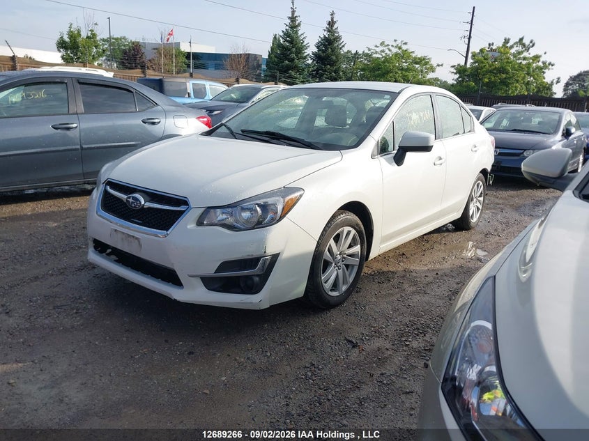 2016 Subaru Impreza, Rear, IAAI, VIN JF1GJAB60GH003212 — photo 2