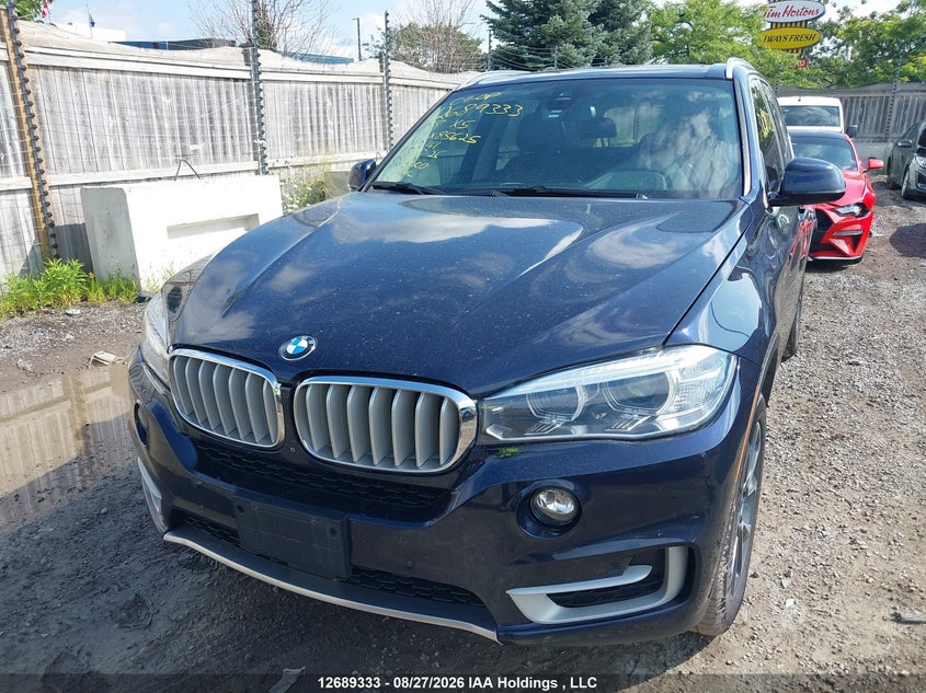 2018 BMW X5, Left Rear, IAAI, VIN 5UXKR0C59J0X85625 — photo 2