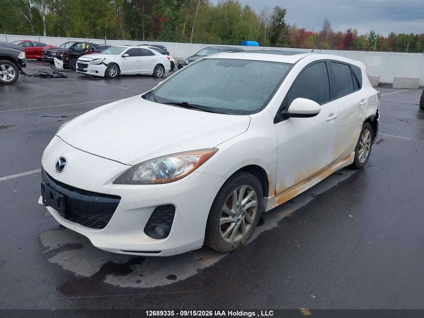 Vin: jm1bl1l70c1687557, lot: 3094028, mazda 3 20122