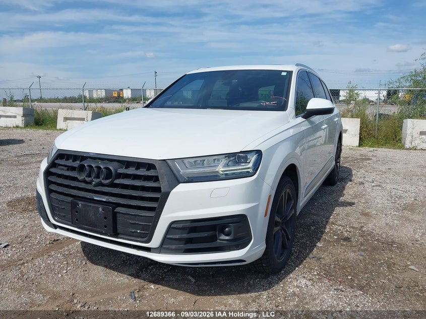 Vin: wa1waaf71hd050020, lot: 3094062, audi q7 20172