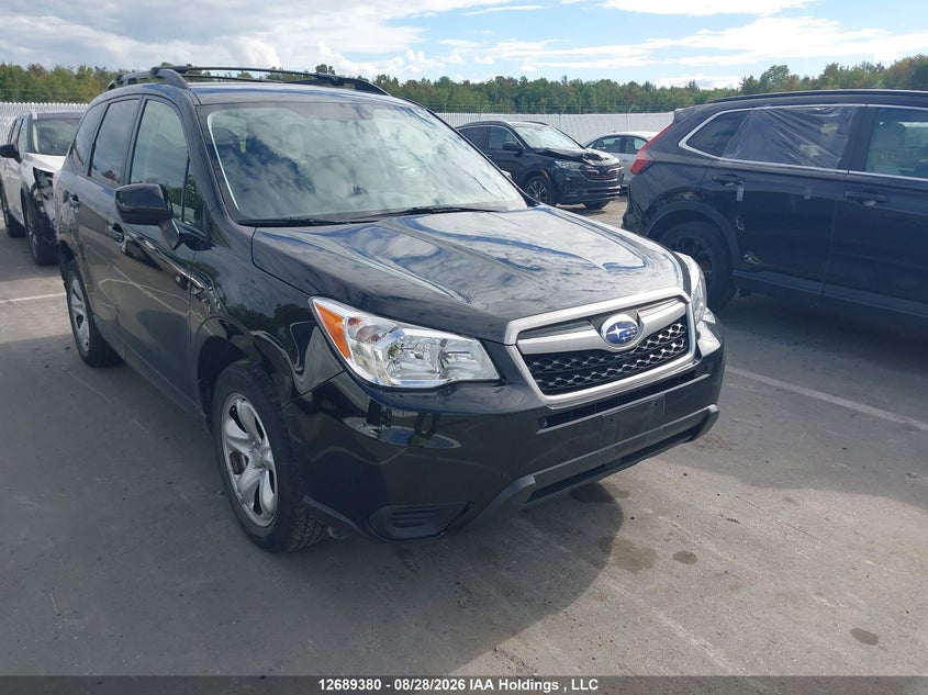 2016 Subaru Forester, Rear, IAAI, VIN JF2SJCBCXGG558732