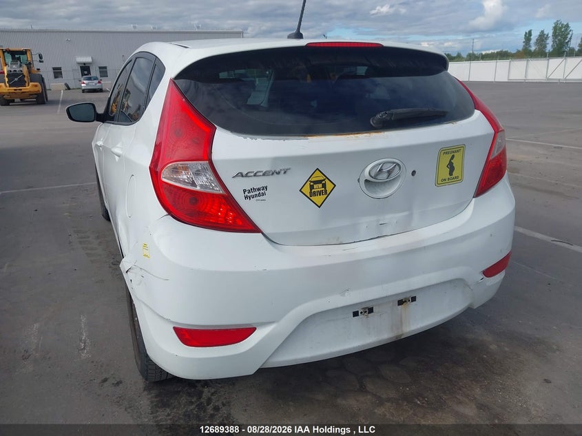 Vin: kmhct5ae8eu173403, lot: 3094086, hyundai accent l 20143