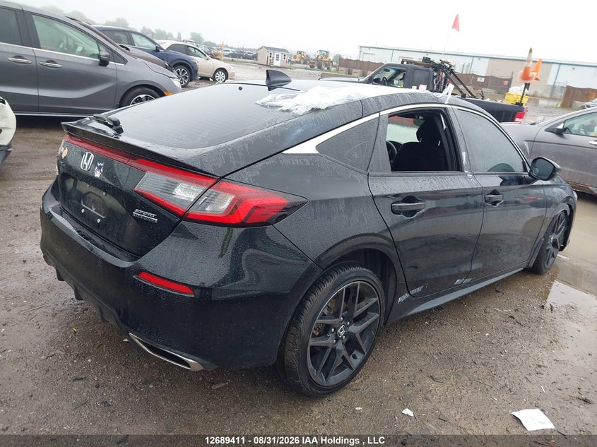 Vin: 19xfl1h87pe400270, lot: 3094109, honda civic sport/sport touring/sport-b 20234