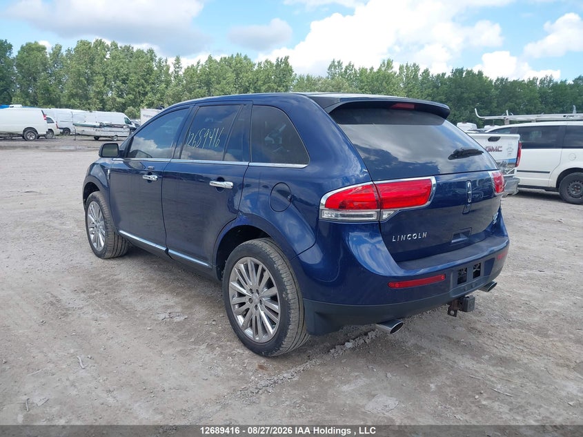 Vin: 2lmdj8jk1cbl13509, lot: 3094114, lincoln mkx 20123