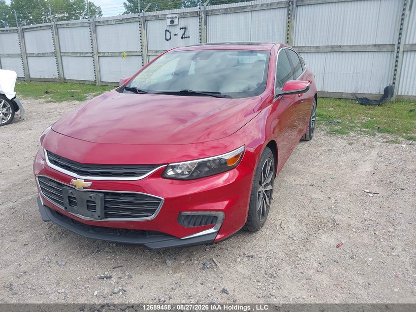 2016 Chevrolet Malibu, Water, IAAI, VIN 1G1ZE5ST4GF213322 — photo 2