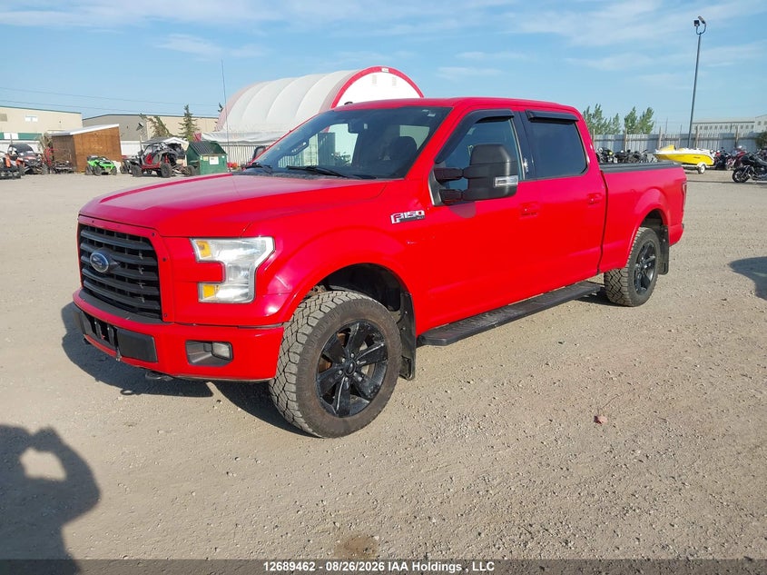2016 Ford F-150, Удар спереду, IAAI, VIN 1FTFW1EF1GFC51127 — фото 2