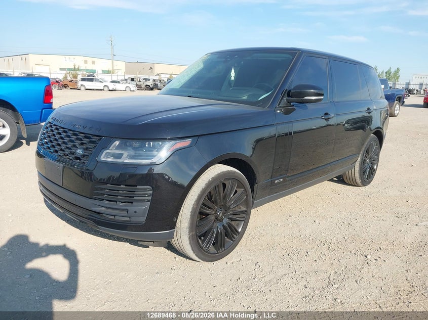 2018 Land Rover Range Rover, Rear, IAAI, VIN SALGS5RE4JA380260 — photo 2