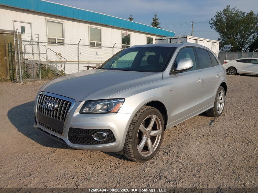 2012 Audi Q5, Hail, IAAI, VIN WA1WFCFP9CA018150 — photo 2