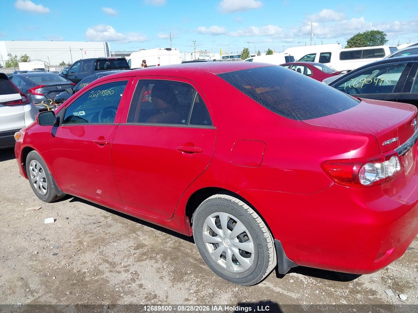 2012 TOYOTA COROLLA SEDAN 1.8L I4 FI DOHC 16V NF4