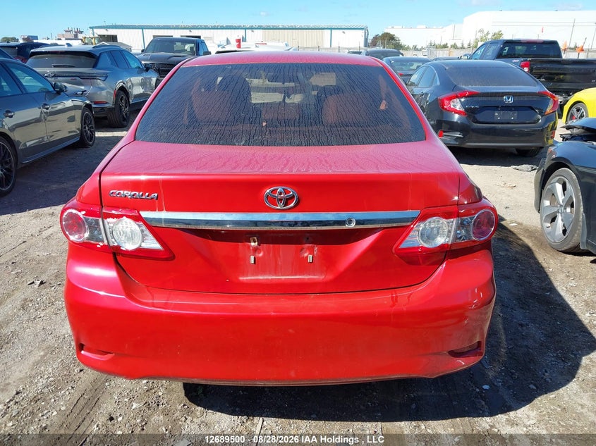 2012 TOYOTA COROLLA SEDAN 1.8L I4 FI DOHC 16V NF4