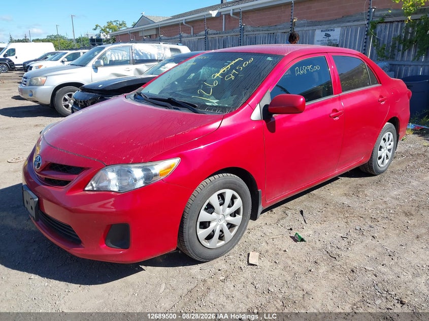 2012 TOYOTA COROLLA SEDAN 1.8L I4 FI DOHC 16V NF4