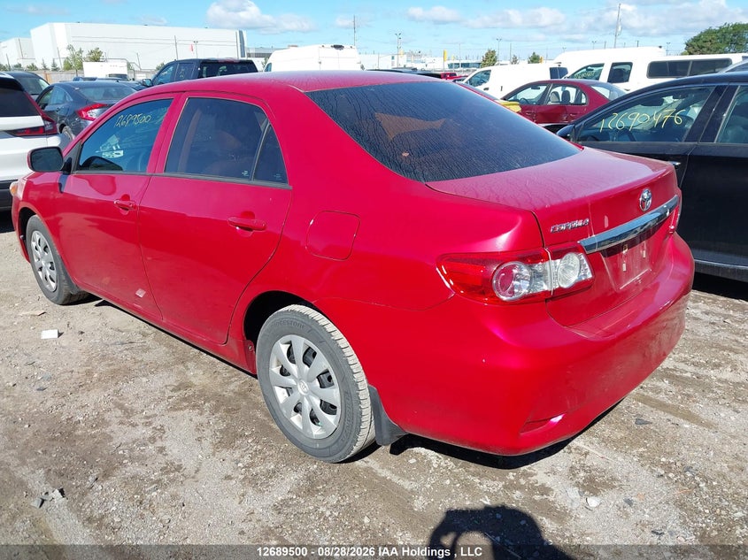 2012 TOYOTA COROLLA SEDAN 1.8L I4 FI DOHC 16V NF4